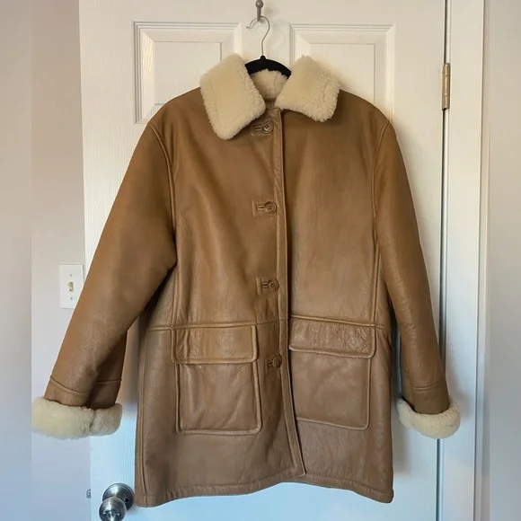 Beardmore Jackets Coats Vintage 7s Beardmore Sheepskin